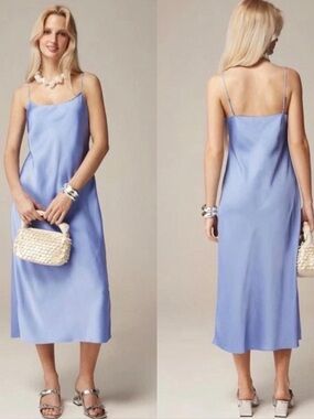 J.Crew Silk Midi Dress